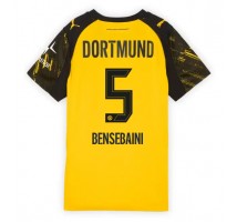 Borussia Dortmund Ramy Bensebaini #5 Koszulka Podstawowa damskie 2025-26 Krótki Rękaw